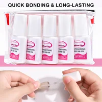 10g/pcs False Nail Glue Fast Drying Adhesive Glue For Nail Art Rhinestones Gems UV Gel Acrylic Glue Manicure Nail Tips Tool *5/1 2