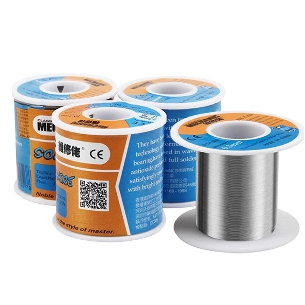 MECHANIC 500g Solder Silk low Temperature Rosin Flux 0.5 0.6 0.8 1.0mm Low Meltingl Point Solder Wire Soldering Tin BGA Welding soldering wire soldering tin wire welding wires