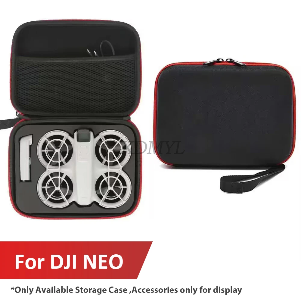 Для DJI Neo Storage Box Портативна дорожня захисна сумка Футляр для транспортування Сумочка Коробка для зберігання аксесуарів для ручного дронів DJI Neo