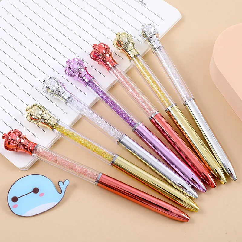 クリスタル製のオフィスペン,クリエイティブな金属,色とりどりの