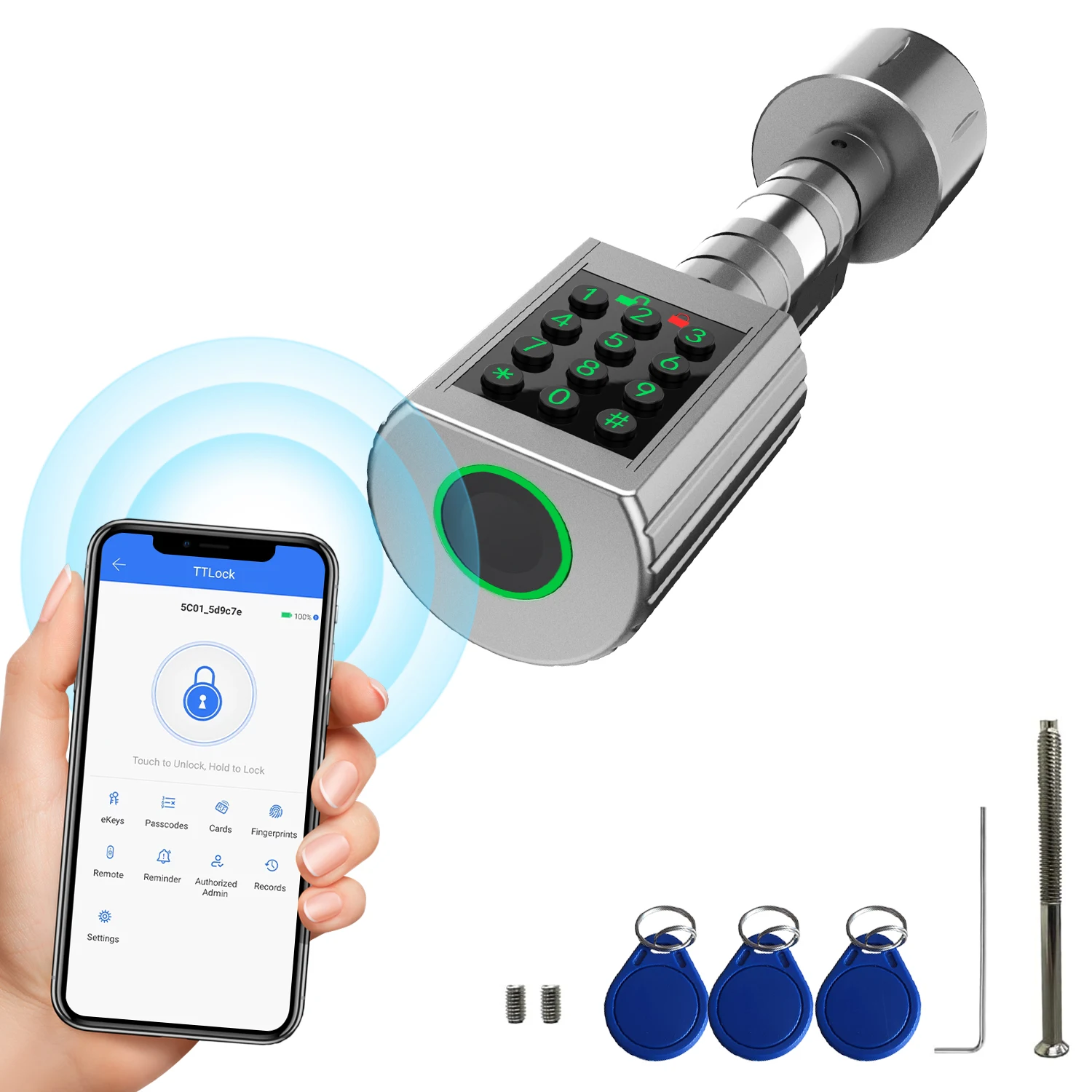 هل المملكة العربية السعودية TTLOCK قفل إلكتروني بب...