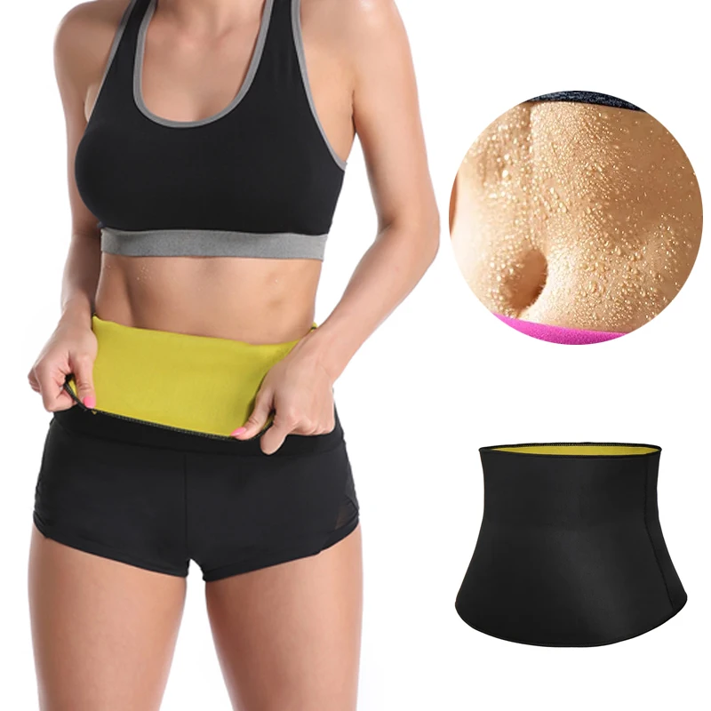 Woman Waist Trainer Slimming Body Shaper Modeling Belt Tummy Control Weight Loss Shapewear Promote Sweat Belly Slim Trimmer Belt