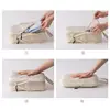 Compression Bags For Storage Reusable Packing Bags 3 PCS Space Saving Clothes Compression Bag Travel Moving Organizer For 5