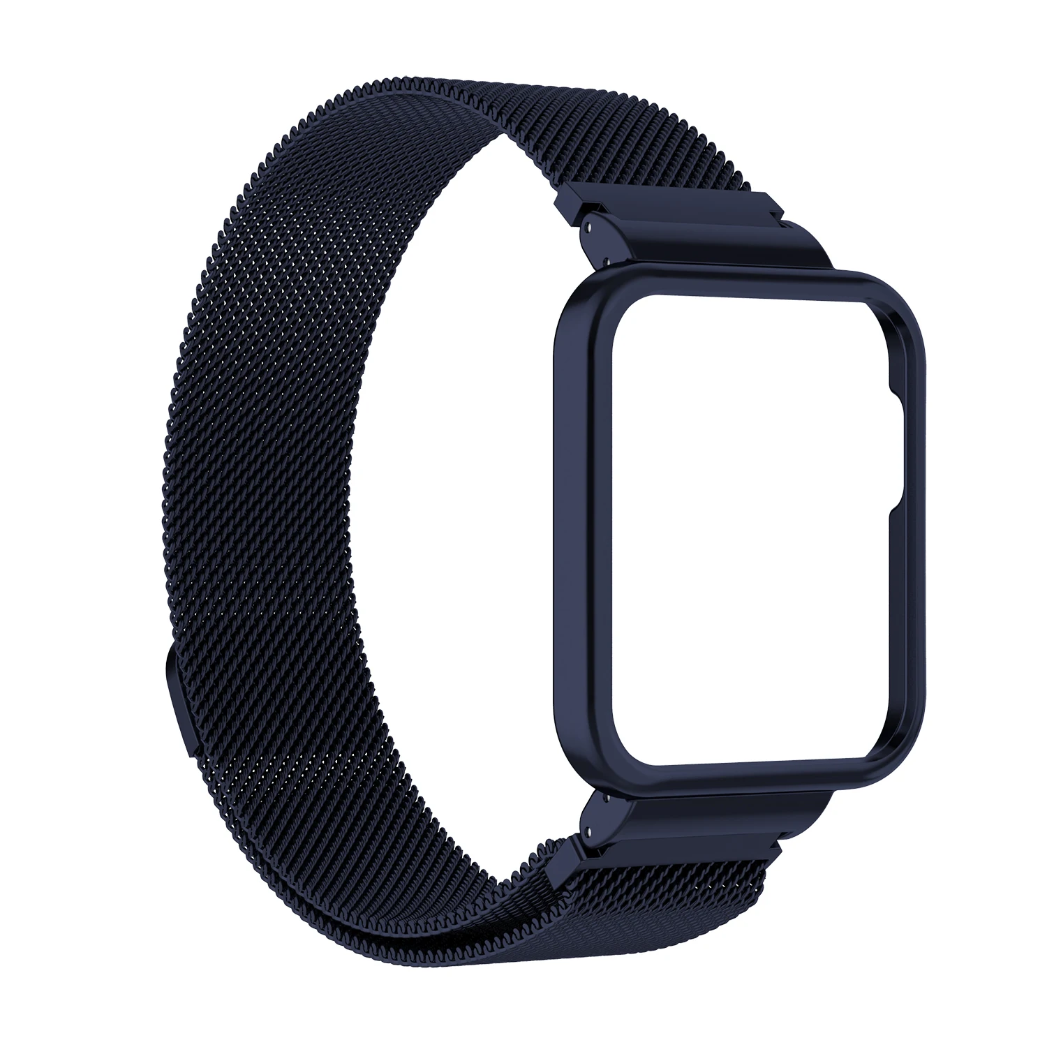 Milanaise-Schlaufe für Xiaomi Mi Watch Lite-Armband, Metall-Magnetband, Redmi Watch 2 Lite/Redmi Watch 1 2/Watch 2 Armband + Hülle – Detail 20