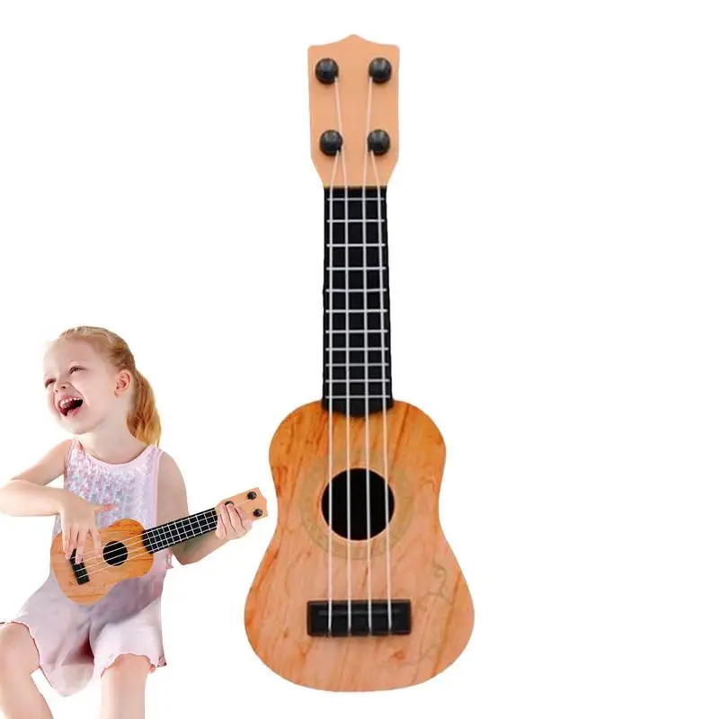 

Детская гитарная игрушка Musicalukulele, гитарный инструмент, детская игра, Ранние развивающие игрушки, портативная мини-гитара для начинающих и детей