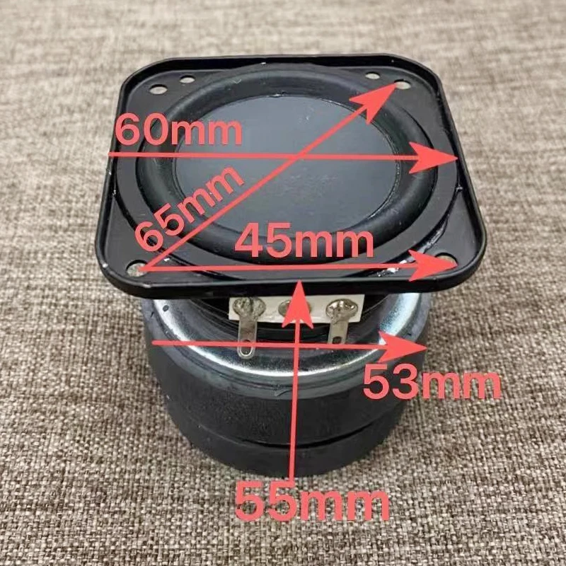 BEIYUAN Harman 2.25 inch 4ohm 20W full range dual magnetic 60mm diameter Loudspeaker DIY Music Bluetooth Speaker