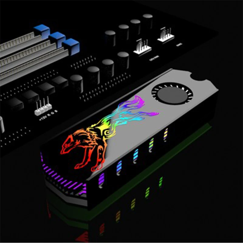 Térmica, Turbo Fan, Dissipador de calor, RGB, 12V, 5V