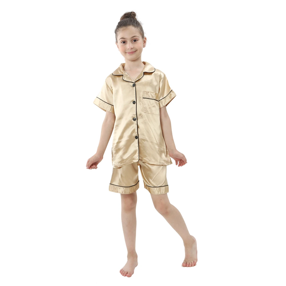 Kids Silk Pajama Set 5