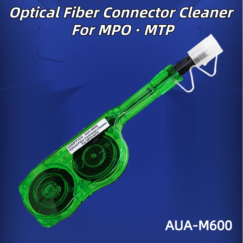 COMPTYCO AUA-M600 Optical Fiber End Face Cleaning Pen MPO/MPT Fiber Optic Connector Cleaner Green/Orange/Blue(Optional) клавиатура keychron k3 d2 84 кл optical blue switch white led hot swap