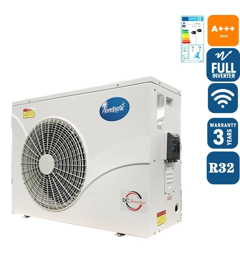 Wireless R32 Wifi Control Dc Inverter Small Air To Water Swim Pool Heat  Pump Water Heater For Swimming Pool - Tool Parts - AliExpress