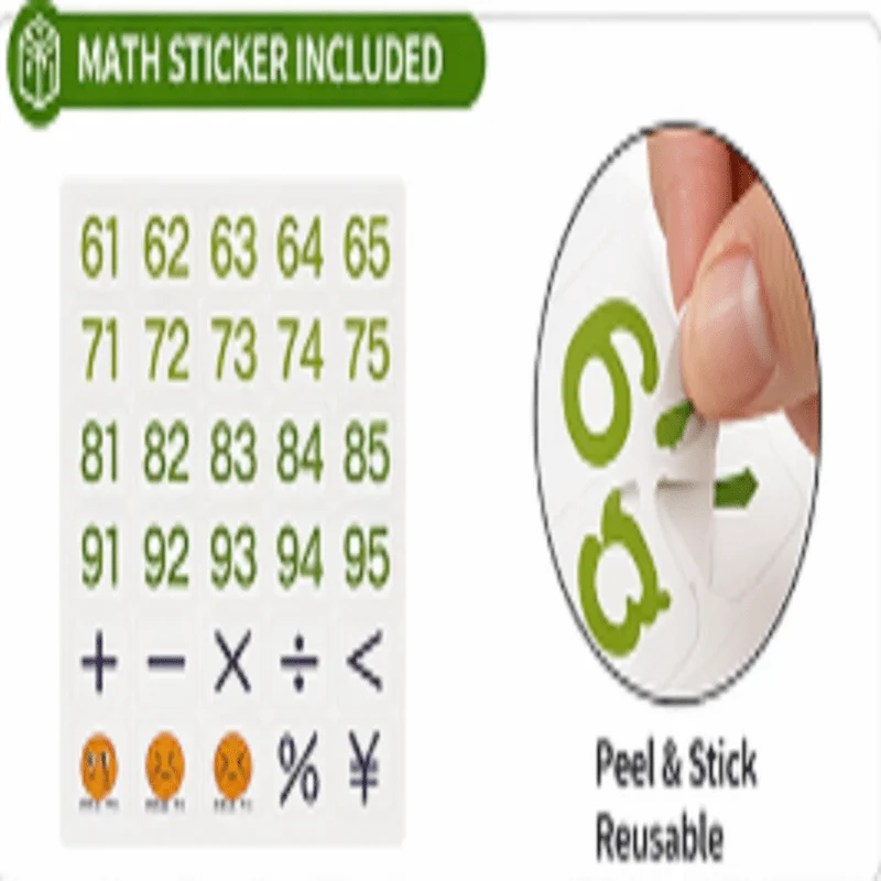 몬테소리 주판 계산 프레임 어린이를위한 수학 학습 장난감 유치원 조기 교육 산술 교육 보조 도구