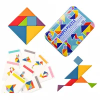 Children Colorful Wooden Jigsaw Puzzle Board Toys for Kids Early Education Digital Alphabet Interactive Game Baby Montessori Toy 1