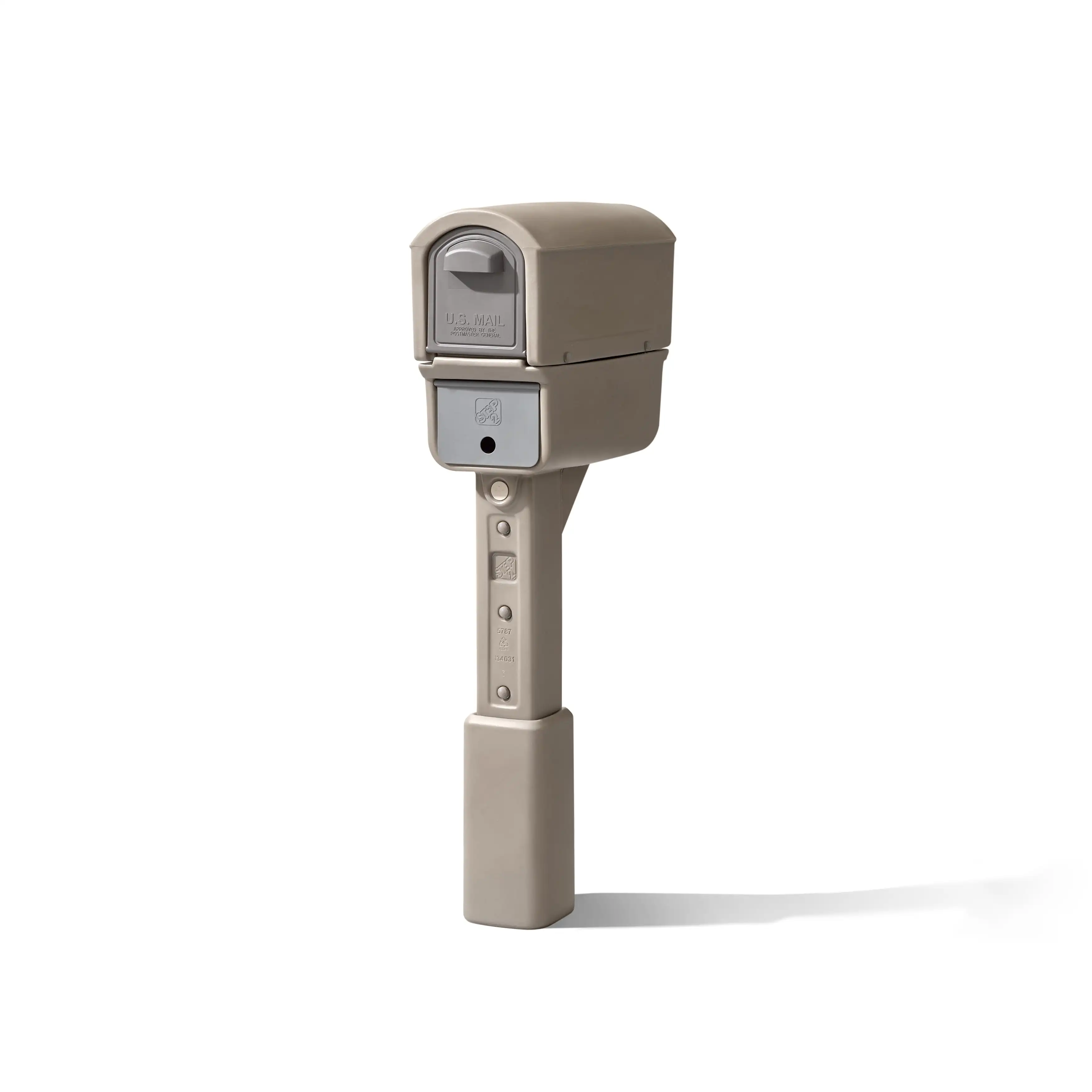 Express Plus Plastic Mailbox Mocha Finish wall mounted mailbox post mount mailbox miniature mailbox locking mailbox