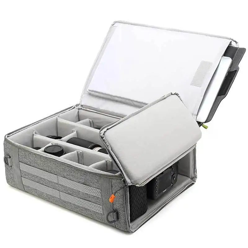 

Camera Liner Bag Canon 5d41dx Nikon D5 Slr Camera Bags Padded Insert Telephoto Lens Case Large Capacity Photography Accessories