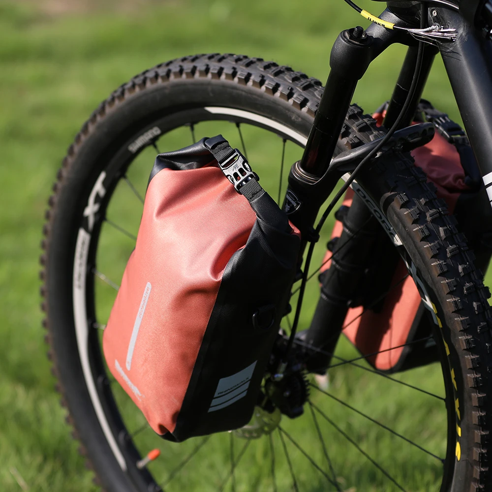 Rhinowalk Bicycle Fork Bag Waterproof Bike Quick Release Bag 4L