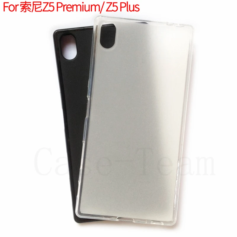 Custodia Morbida Opaca In Tpu Per Sony Xperia Z5 / Z5 Premium / Z5 Plus Z5Premium Mini Cover Posteriore Sottile In Silicone Compatto