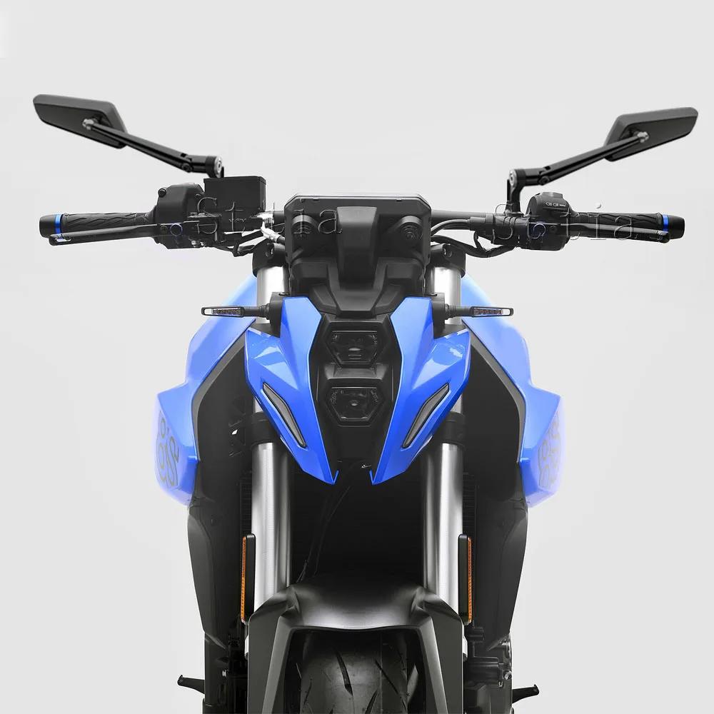 스즈키 GSX의 새로운 제품 ? -8S gsx 8S GSX8S 2023 2024-2026 오토바이 대형 블루 미러 윈드 윙 조절식 회전 백미러