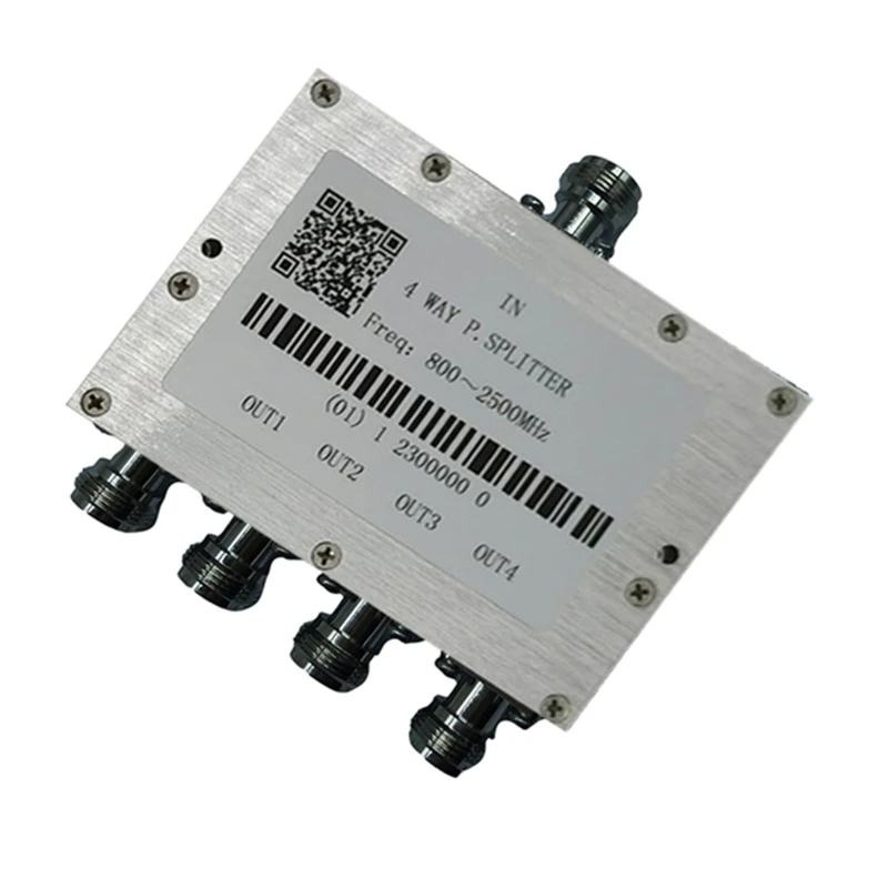 4���� ���� �й�� 800-2500MHz RF Ʈ���ù� �й�� ���ļ� ����