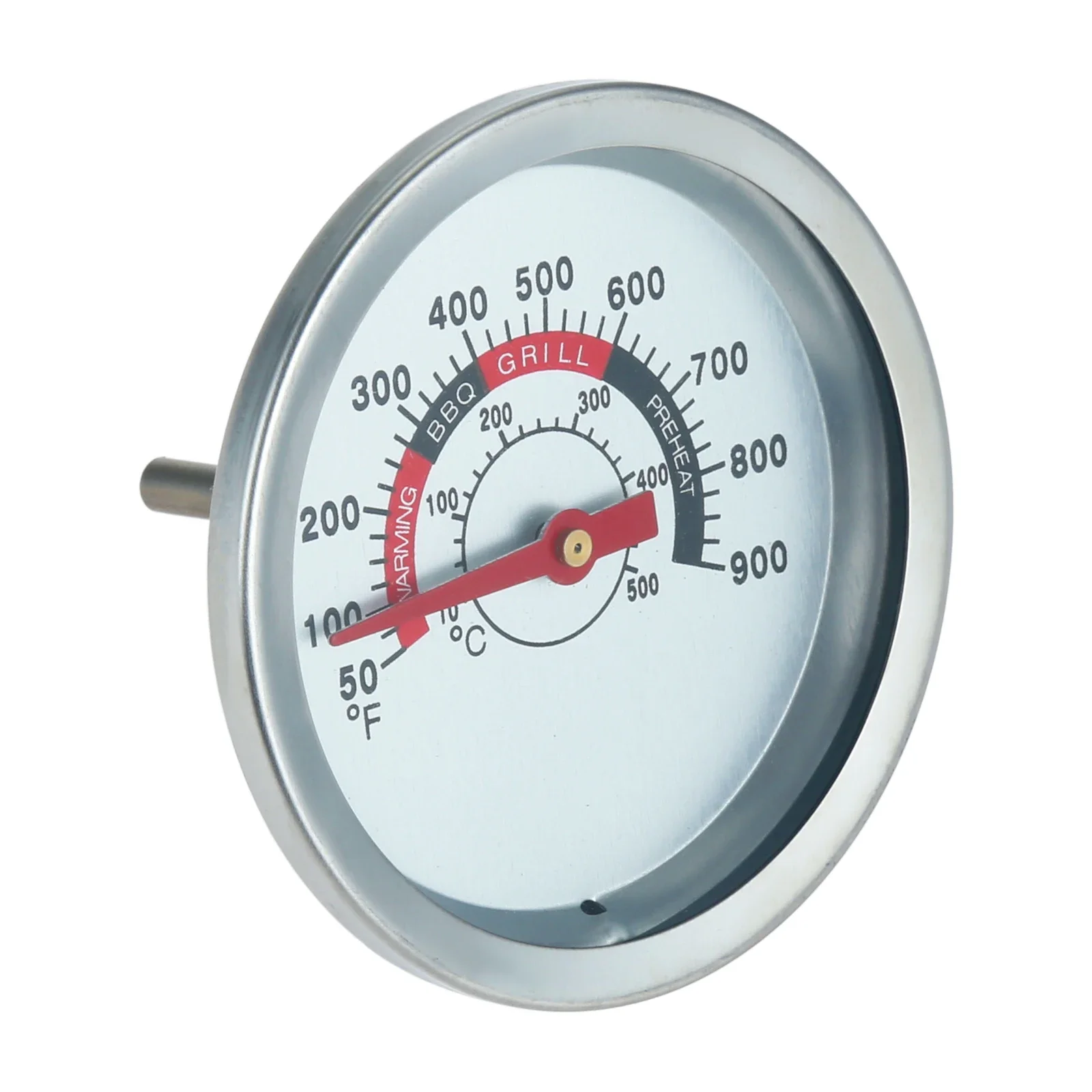 50Fto900F10to500BBQTemperatureGaugeforCharcoalGrillSmoker