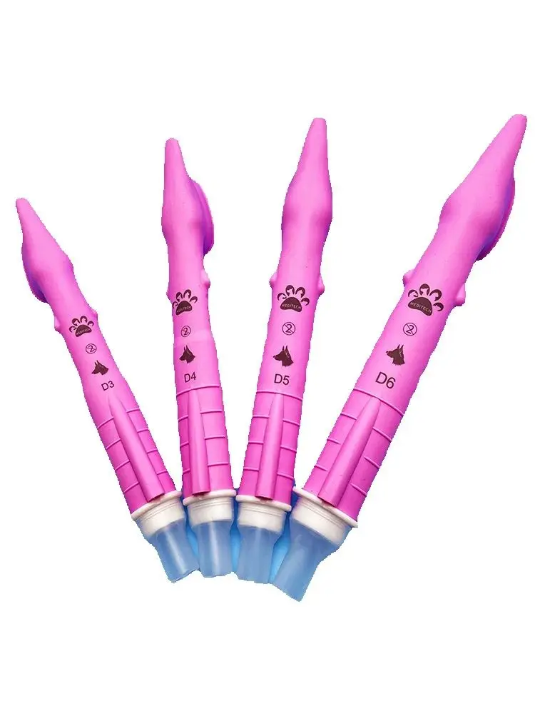 Professional Canine Pet Dog Tracheal Tube Supraglottic Airway Devices Silicone SGAD Breathing Airway Pass Sugery Clinic Tools