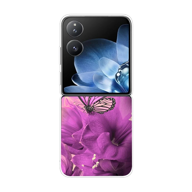Transparent Hard PC Ultra-Thin Luxury Painted Case - Clear Protector