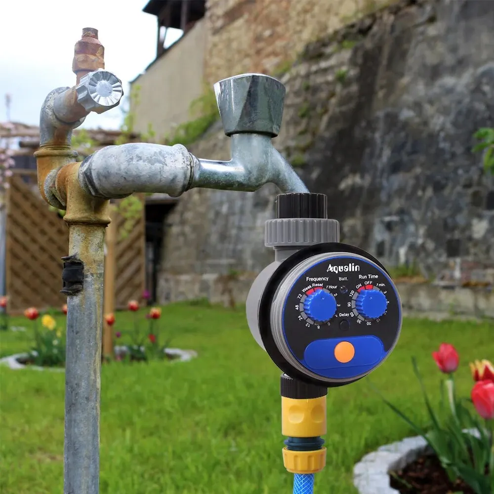 Watering Timer Garden Automatic Irrigation Upgraded Version Ball Valve for Irrigation Controller System