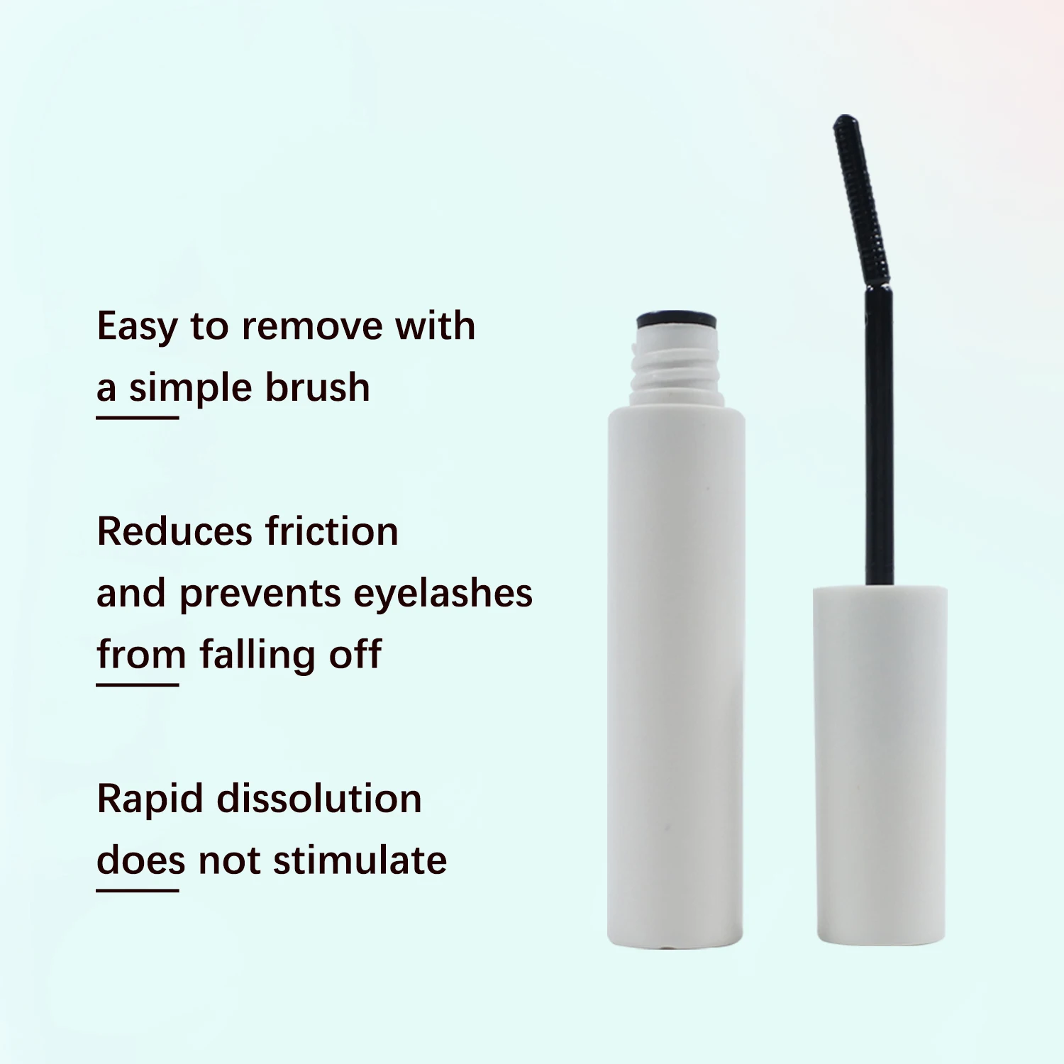 Cluster Lash Glue Remover 5ML Soothing Oil Lash Glue Remover Mascara Wand Eyelash Extension Remover Self Use at Home 3