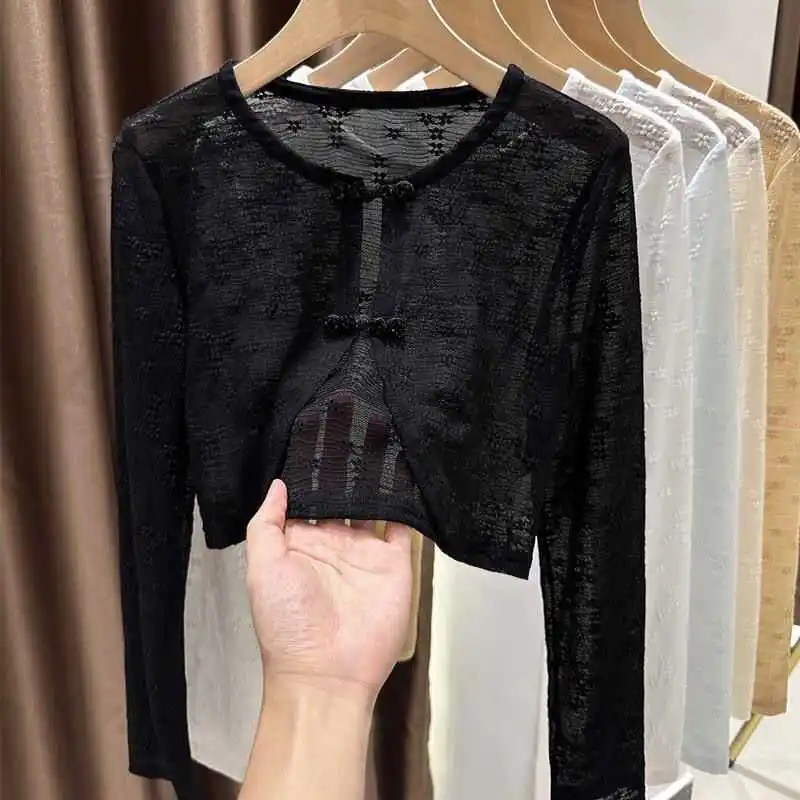 Solid Lace Blouse 3