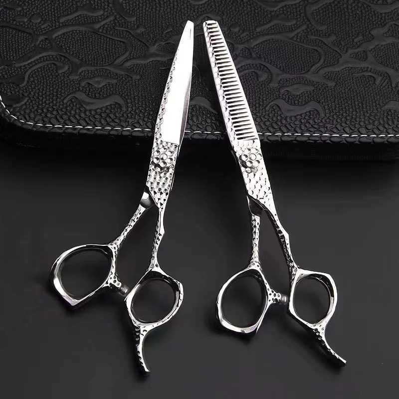 

Mizutani Hairdressing Scissors VG10,Thinning Haircutting ,6.0 inch 440C ,Tools Haircut Set