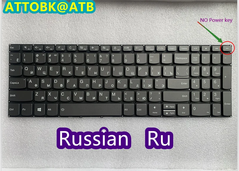 Teclado Para Notebook Lenovo Ideapad 130-15AST 320-15 Series