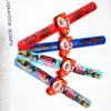 Hot Selling Children Watch Boy Cartoon Car Clock Silicone Tape Patted Table Students Lovely Cool Child Gift Boy Kids Watches Toy 5