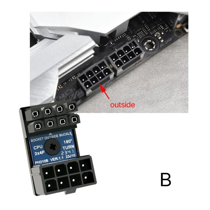 8Pin �׷��� ���� ī�� Ŀ���� ���� ���� CPU 8Pin �Ŀ� ��Ƽ� Ŀ���� 180 ���� ����� 8 �� ���� ����� F19E