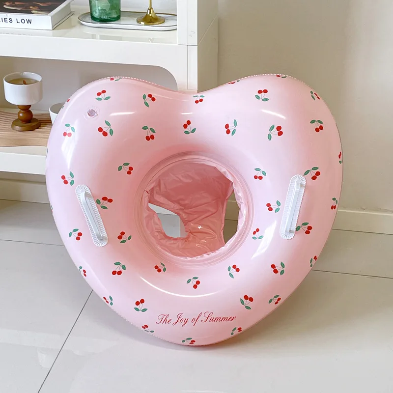 Rooxin Inflatable Pool Float Swimming Seat Ring Baby Swim Tube Children Swim Circle Water Play Tube Summer Pool Party Accessory Inflatable Pool Float