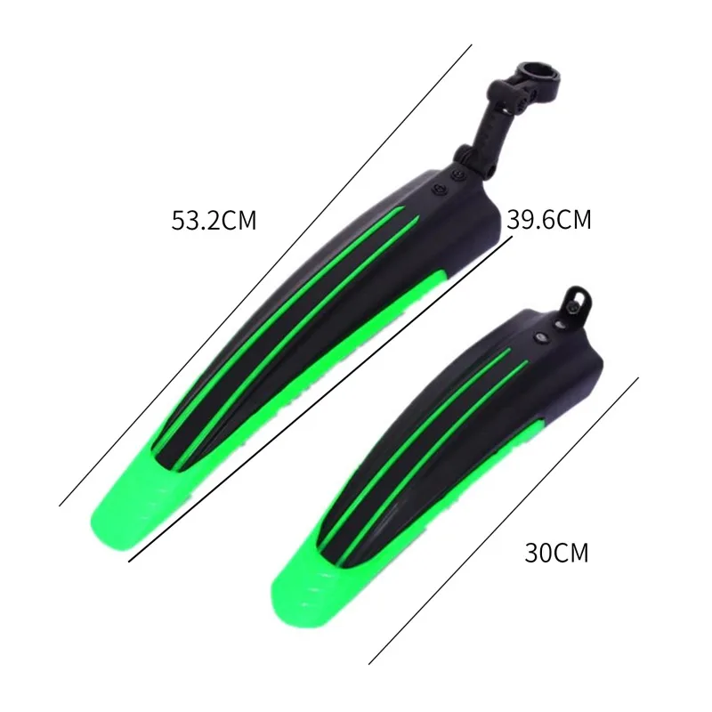 2pcs Bicycle Mudguard Mountain Road Bike Fenders Set For Front Rear