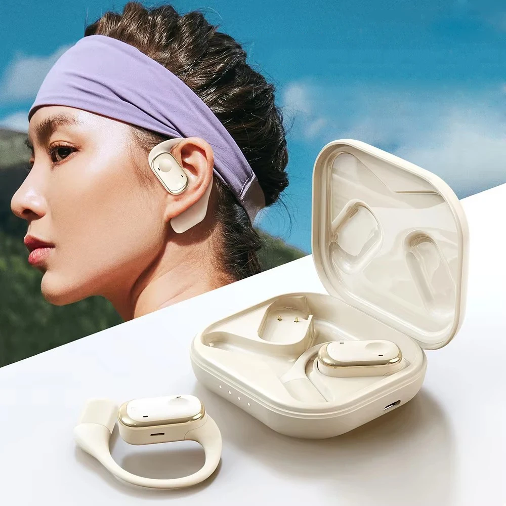 Y30 Open Ear Headphones Hi-Res Sound Bass ANC Bluetooth