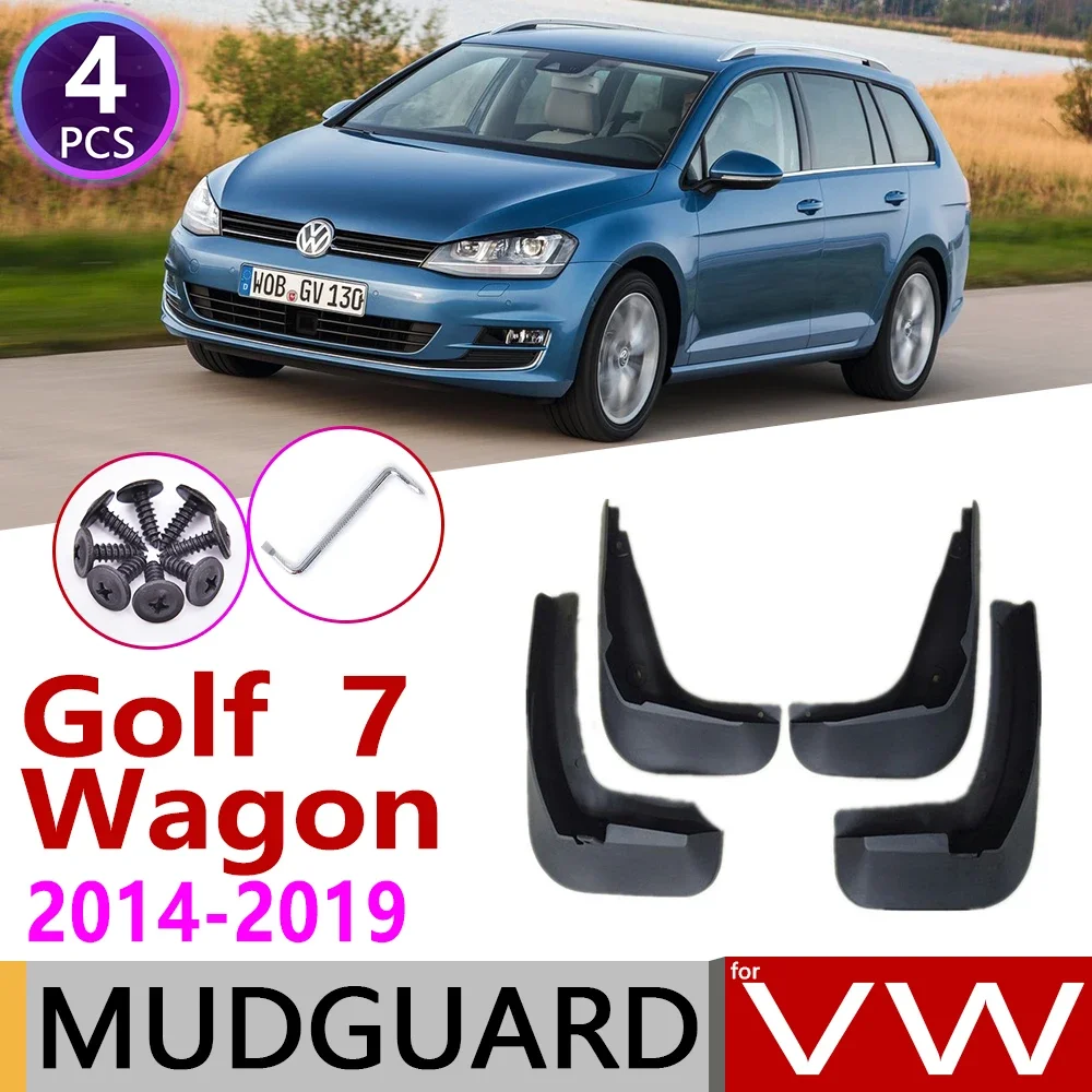 

Mudflap for VW Golf 7 MK7 Estate Variant wagon 2014~2019 AU Fender Mud Guard Splash Flaps Mudguards Accessories 2015 2016 2017