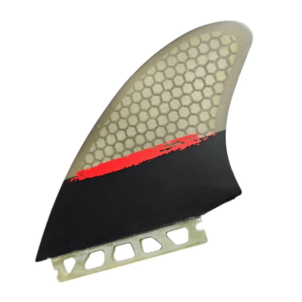 Surfboard Fin Future KEEL Twin fin Keel Fins Honeycomb Fiberglass Tri-color Longboard Surfboard & Top Surfing Perfor Fin surfboard fin
