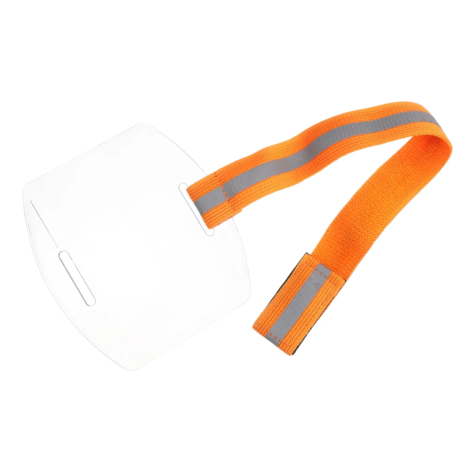 Waterproof ID Card Holder Armband Pass High Visibility Badge Sleeve Transparent Work