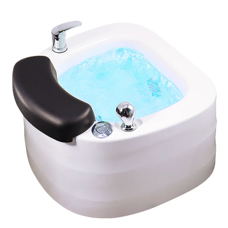 Wallybeauty Classic Portable Fiber Glass Pedicure Foot Spa Tub pedicure bowl BASIN