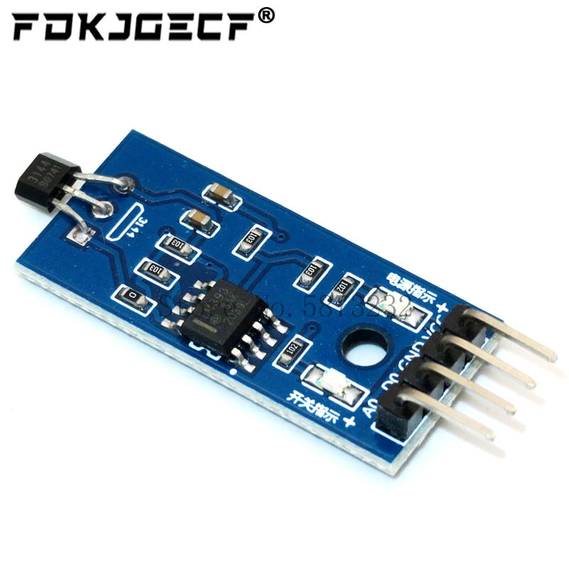 Modulo Sensore Hall 3144E Interruttore Hall Velocità Interruttori Magnetici Modulo Sensore Conteggio Velocità Per Arduino Smart Car