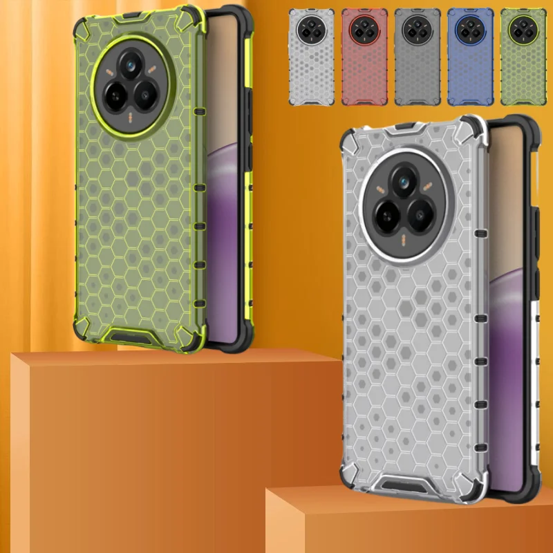 Shockproof Armor Case with Soft TPU Bumper and Clear Hard PC Cover