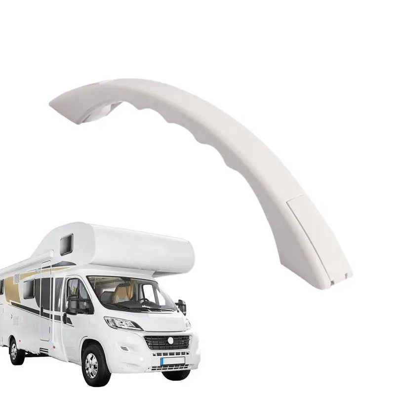 RV Grab Handle Replacement Safety Automotive Handrails Grab Assist Bar For Steps Camper Trailer Entry Door Handle For Indoor ladders household aluminum alloy folding stairs indoor handrails thickened engineering stairs mobile and portable stairs cl