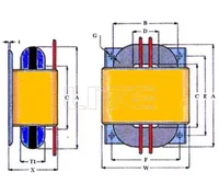High-End R80 100W R Core Transformer 260-230-0-230-260 2.5-0-2.5 3.15-0-3.15X2 For DAC/Power AMP, Multi Voltage Selectable 2