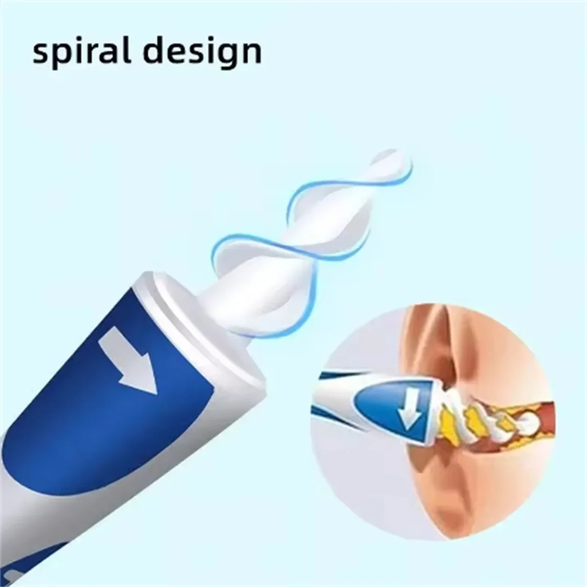 Spiral Ear Oil Remover Tool 16 Head Complete