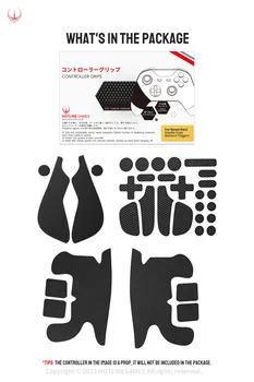 HOTLINE GAMES 2.0 Plus Controller Grip Tape Compatible With Steam Deck Handle Grips,Non-Slip,Sweat-Absorbent(Player Version) 2