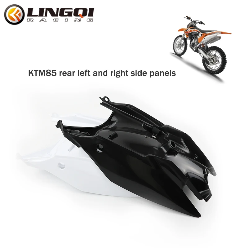 

LING QI KTM 85 Motorcycle Rear Plastic Fender Cover Fairing Kit for KTM 85 Style Dirt Pit Bike Motorcross Spare Parts