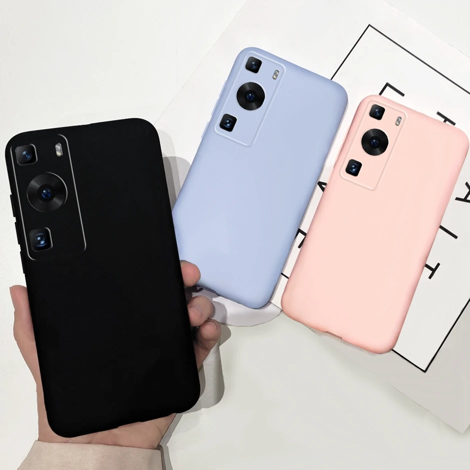 Фото Мягкий Силиконовый противоударный чехол для Huawei P60 Pro Art P60Pro P60Art, противоударный чехол, оригинальная задняя крышка для Honor 60 Pro Honor60 №5