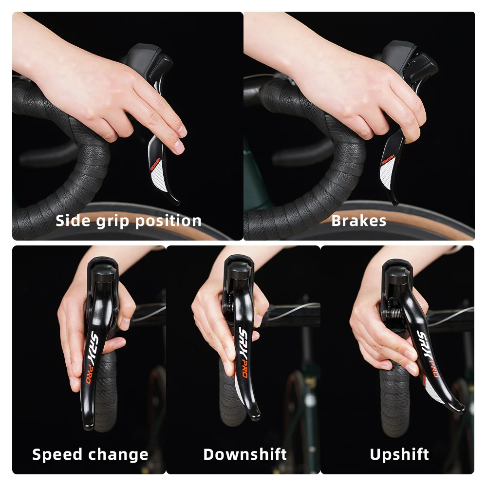 1x11 SRX PRO Speed SENSAH Groupset with Crank Shifter