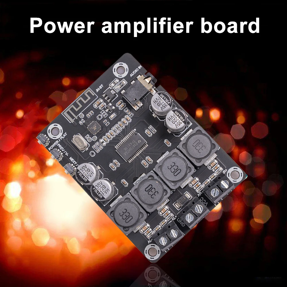 블루투스 호환 오디오 파워 앰프 보드, TPA3118, 2x45W, 12V, 24V, 앰프 보드, 집적 회로