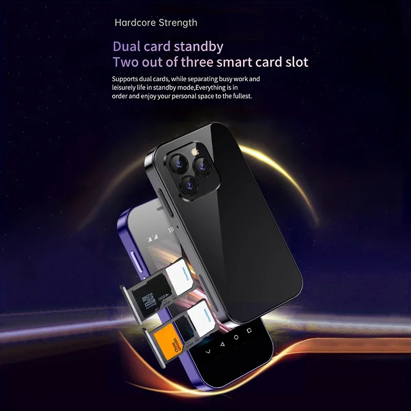 SOYES XS14 Pro Mini Smart Phone 3.0 " 4G LTE 3GB RAM 32 GB 64GB ROM Android 9.0 2000mAh Face ID OTG Small Phone 3